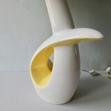 Freeform lamp in two-tone ceramic, Ceramidi, 60s