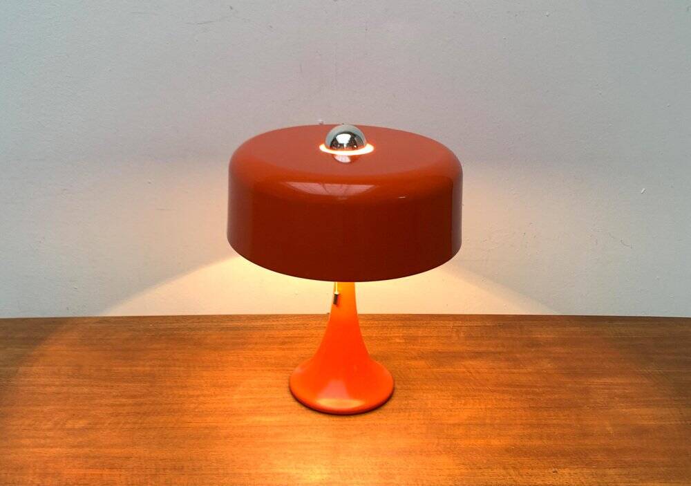 Mid-century space age mushroom table lamp, 1960s