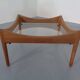 Modus Oak & Glass Table by Kristian Vedel for Soren Willadsen, 1963