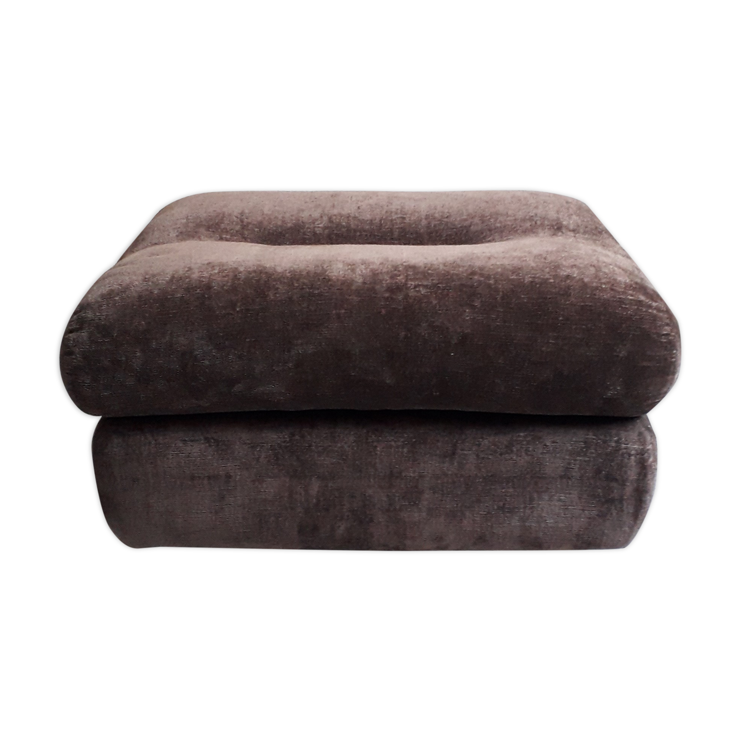 Pouf on wheels Ligne Roset 70s