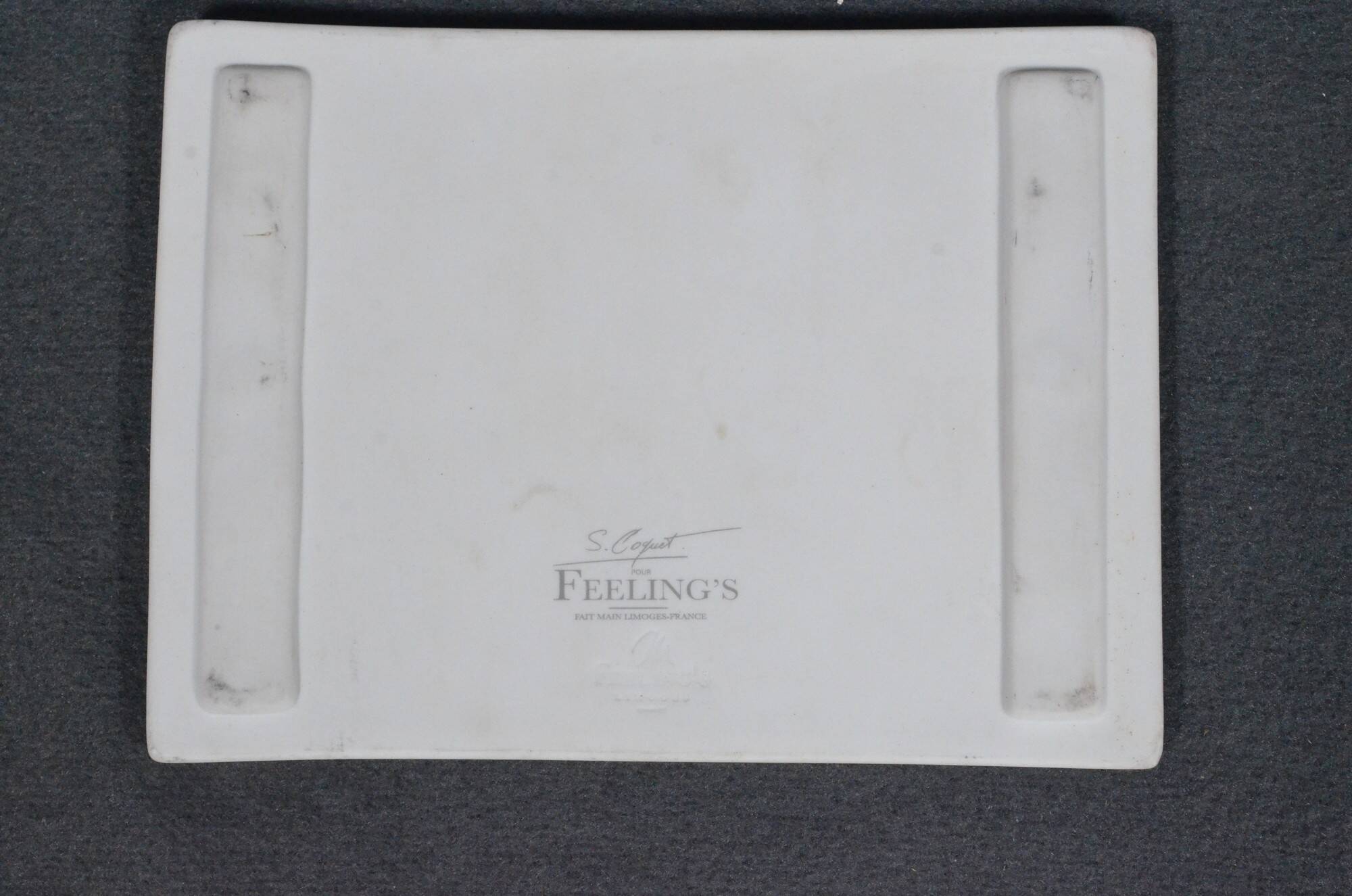 Ensemble de 7 pièces sculpturales Sylvie Coquet pour Feeling’s, Limoges