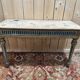 Console d'époque Louis XVI en bois peint