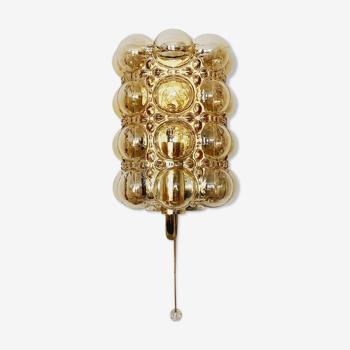 Bubble wall lamp by Helena Tynell for Glashütte Limburg