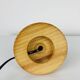 Vintage pine lamp, 70s, solid wood