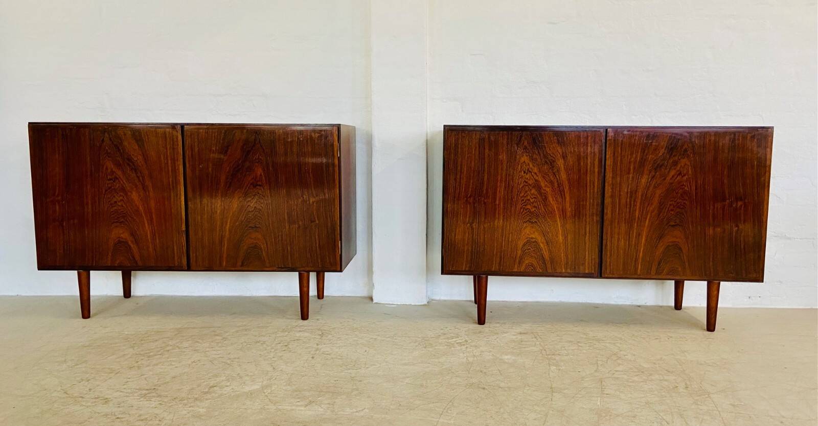 Vintage retro Danish mid-century rosewood sideboard by Gunni Omann 1960s