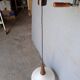 Louis Kalff pendant lamp ep 1960 Scandinavian glass and teak