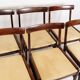 Ensemble de 6 chaises de salle à manger modèle Rungstedlund fabriquées en acajou par Ole Wanscher des années 1960
