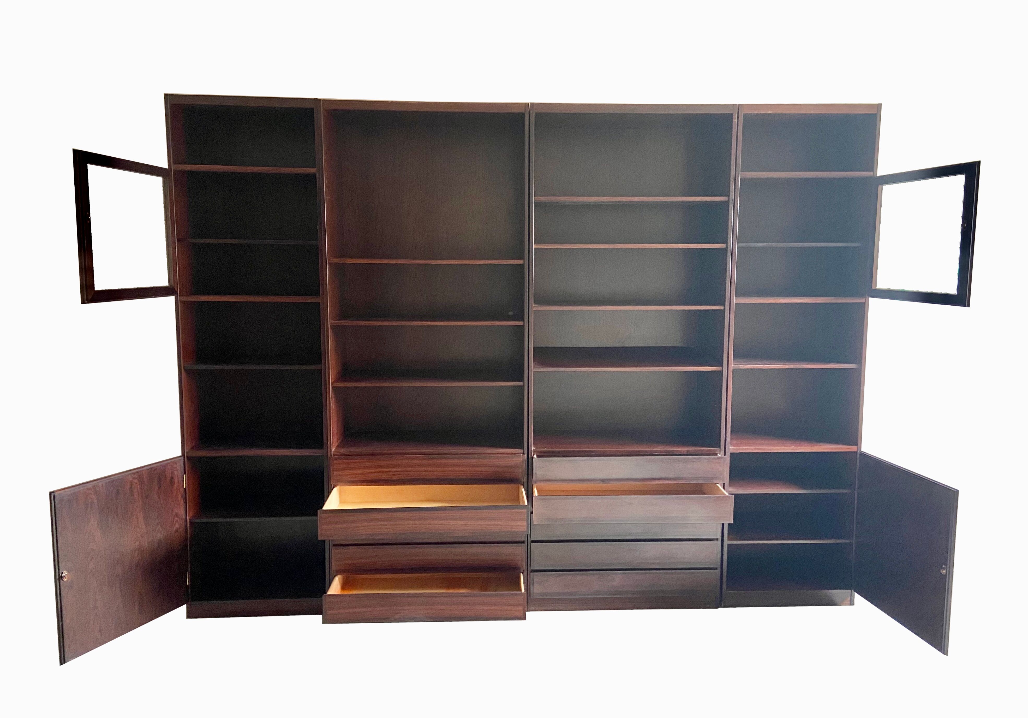 Danish rosewood scan-flex library
