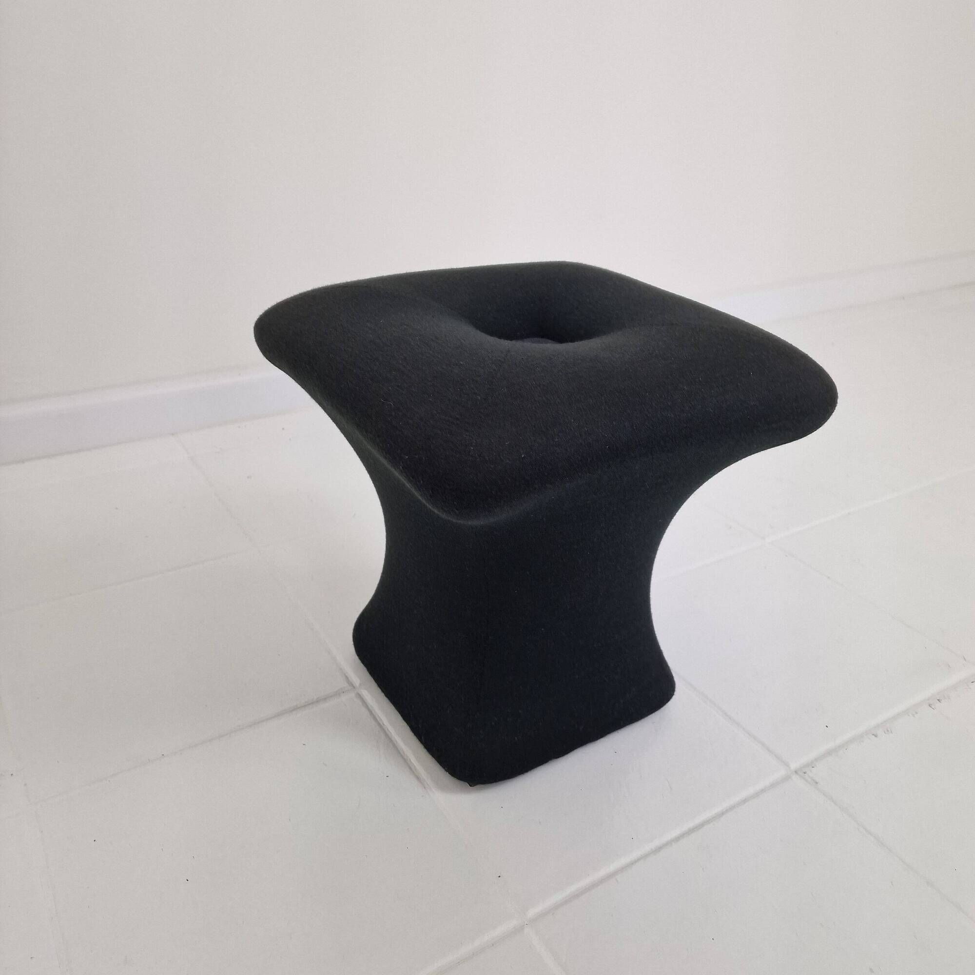 Footstool or Poof by Clemens Claes for Stokking, 1972