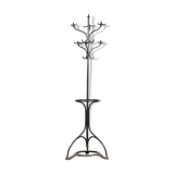 Iron Coatrack With Umbrella Stand, Circa 1920