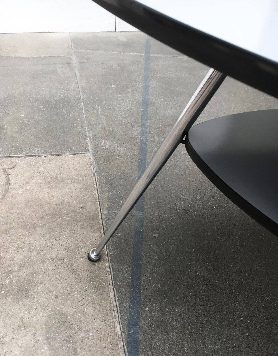 Table basse trépied allemande mi-siècle de Mauser Werke Waldeck