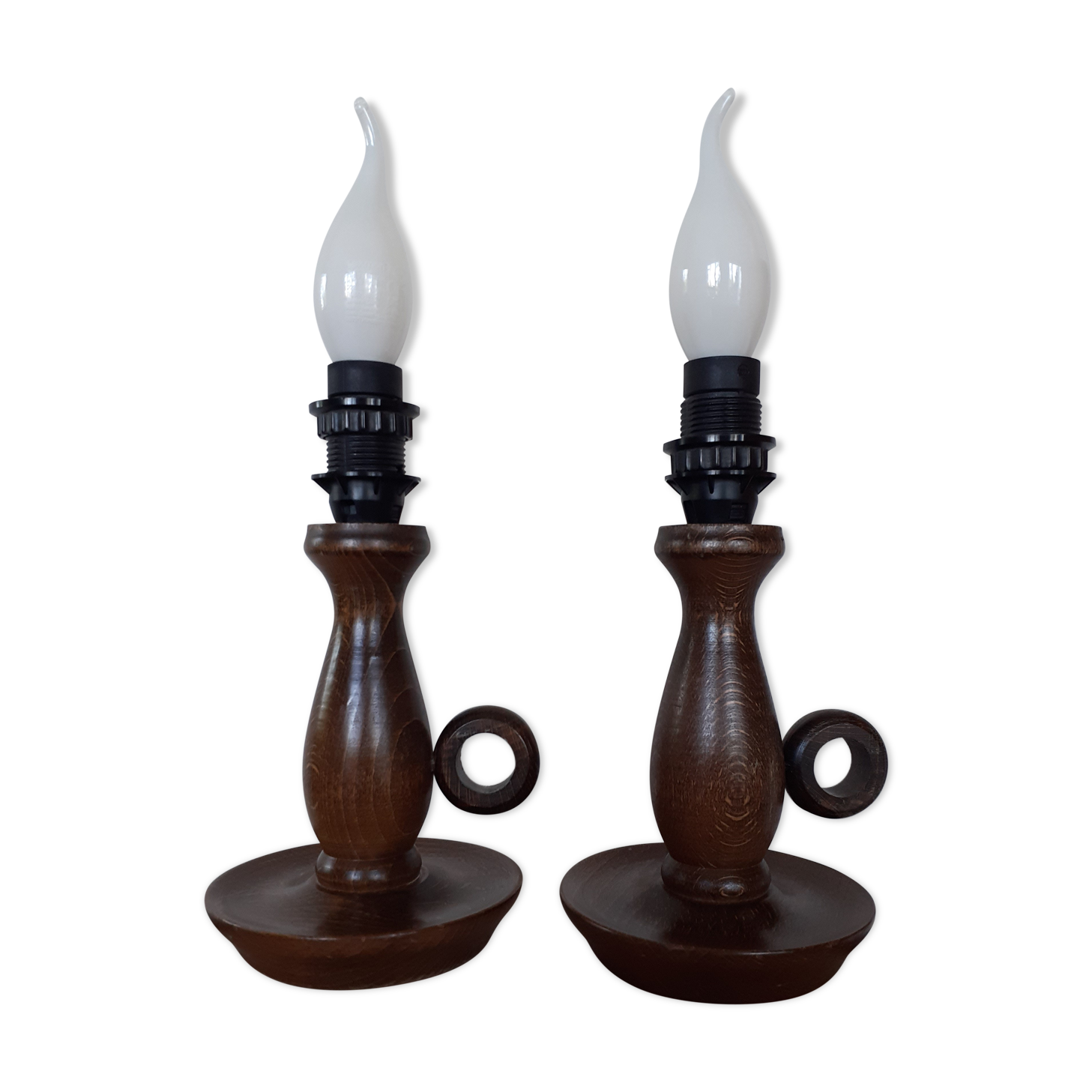 Pair of bedside lamps