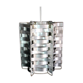 Suspension en aluminium Max Sauze des années 70