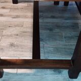 Farm table with bench