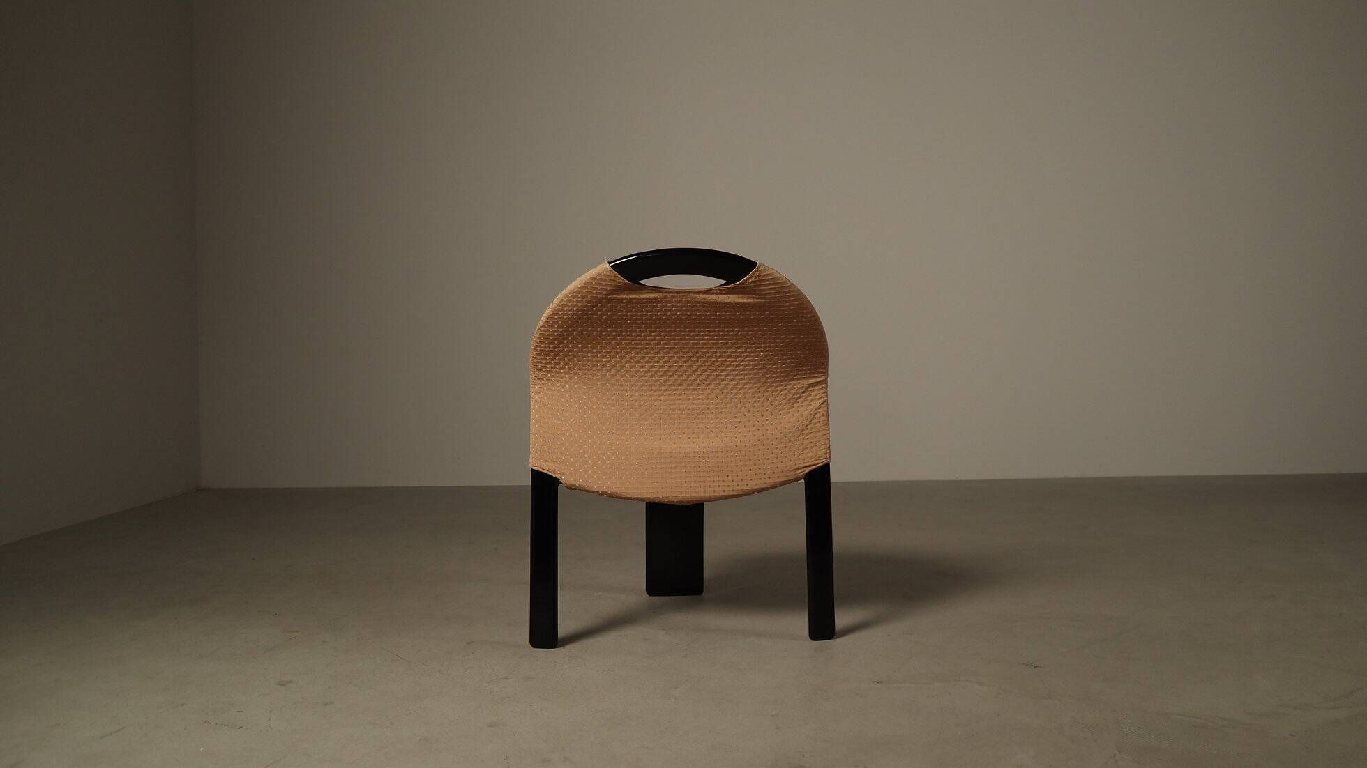 Set of eight ‘Sail’ dining chairs by Giovanni Offredi for Saporiti Italia, 1973