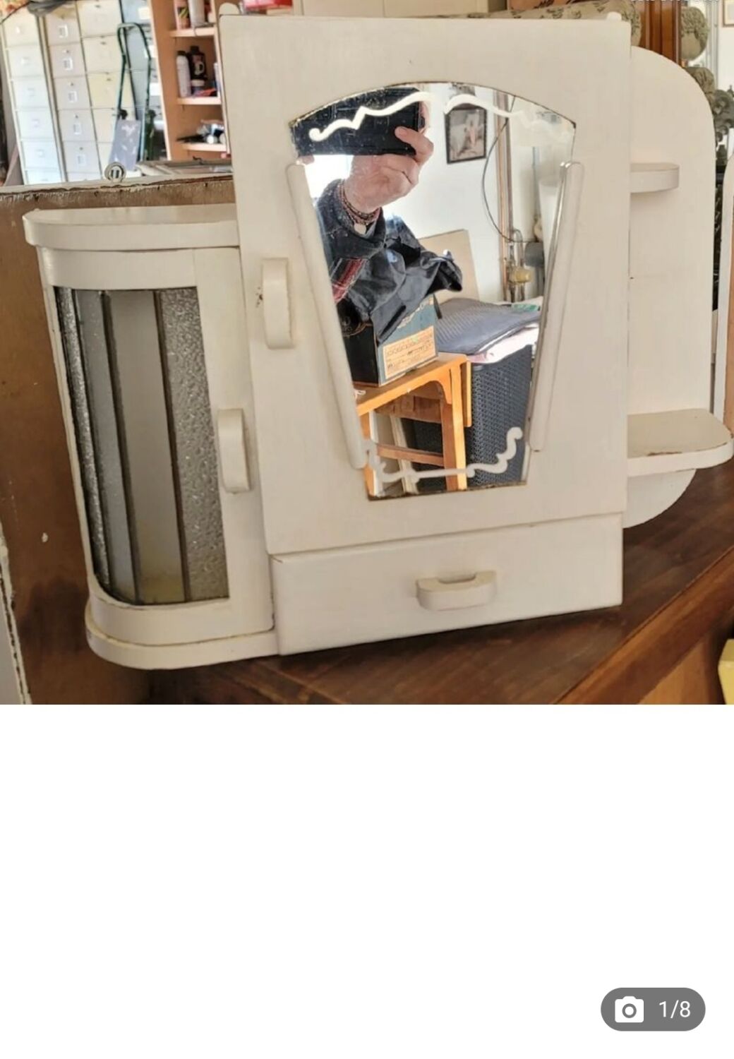 Vintage wall cabinet