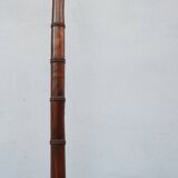 Spiral staircase for library made of mahogany wood