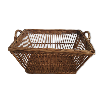 Corbeille a linge vintage