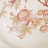 8 assiettes plates Sarreguemines décor Minton