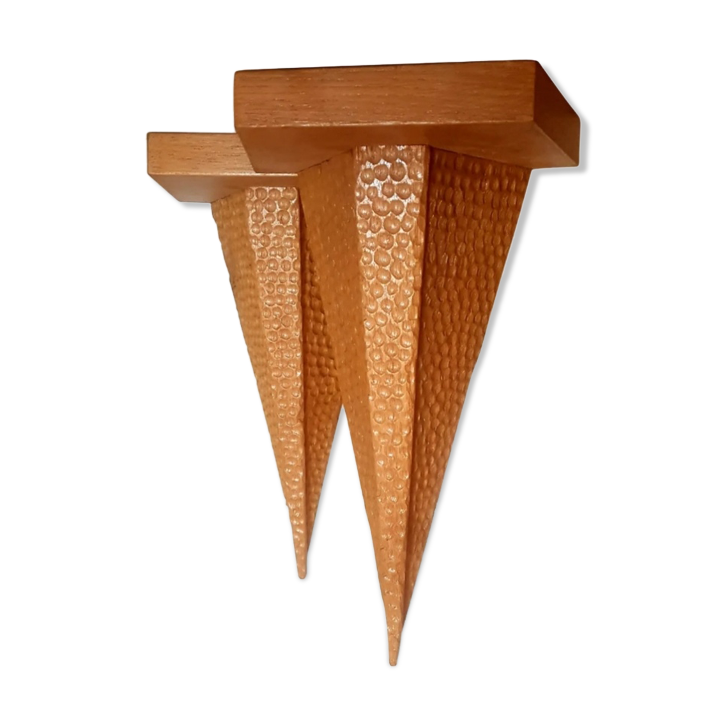 Wooden wall shelves 60s/70s