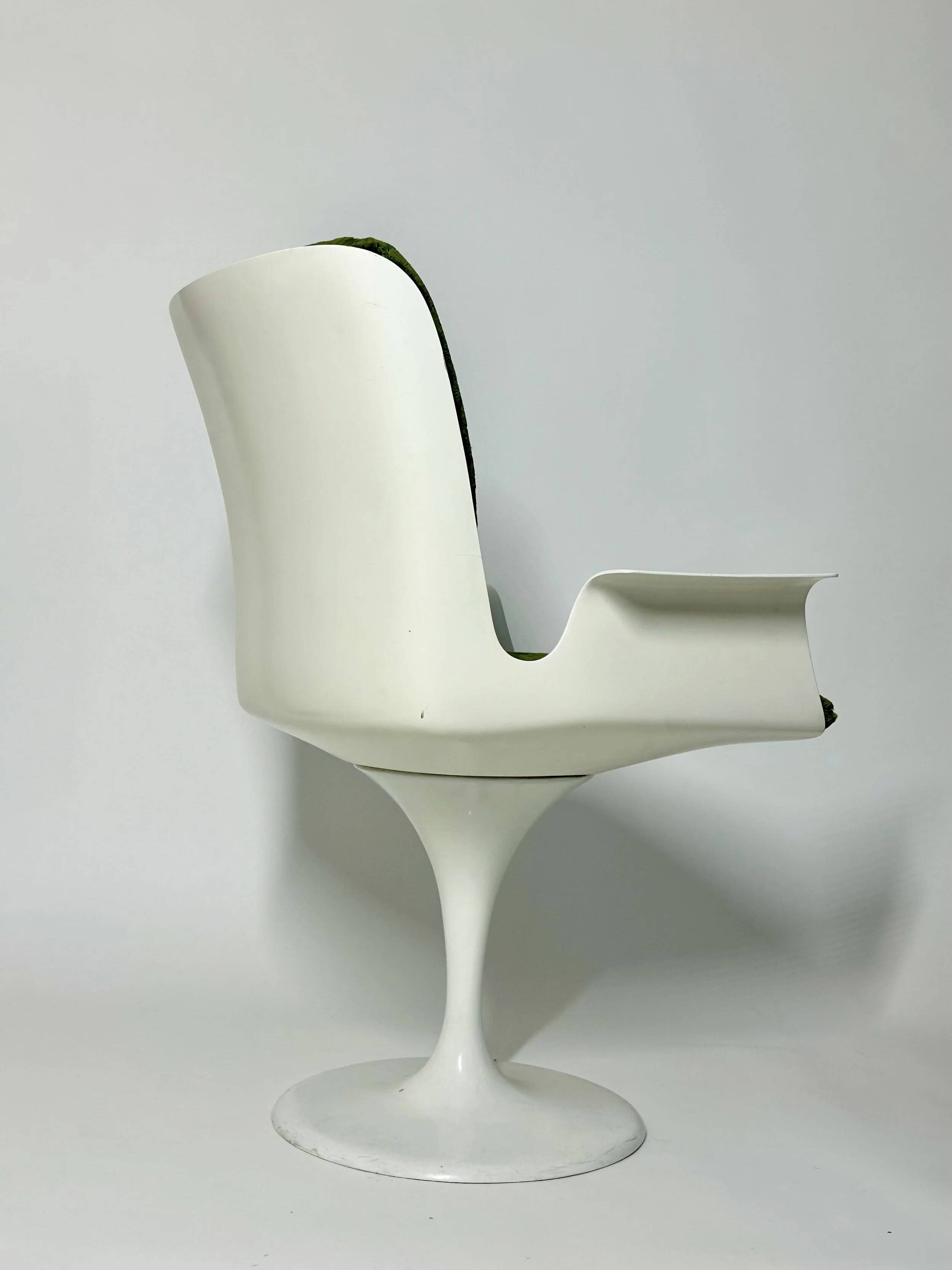 Fauteuil pivotant Space Age, années 1970
