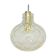 Vintage thick glass suspension by Glashette Limburg 1960s