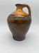 Yellow glazed terracotta pitcher, Spain, 19th century