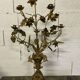 Golden bronze chandelier 19th