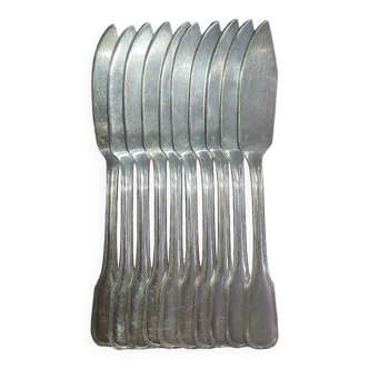 Fish knives - François Frionet - silver metal 60g