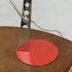 Pair of orange lamps