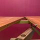 Rosewood dining table has 2 lengths Baumann Scandinavian style M-belfabrik