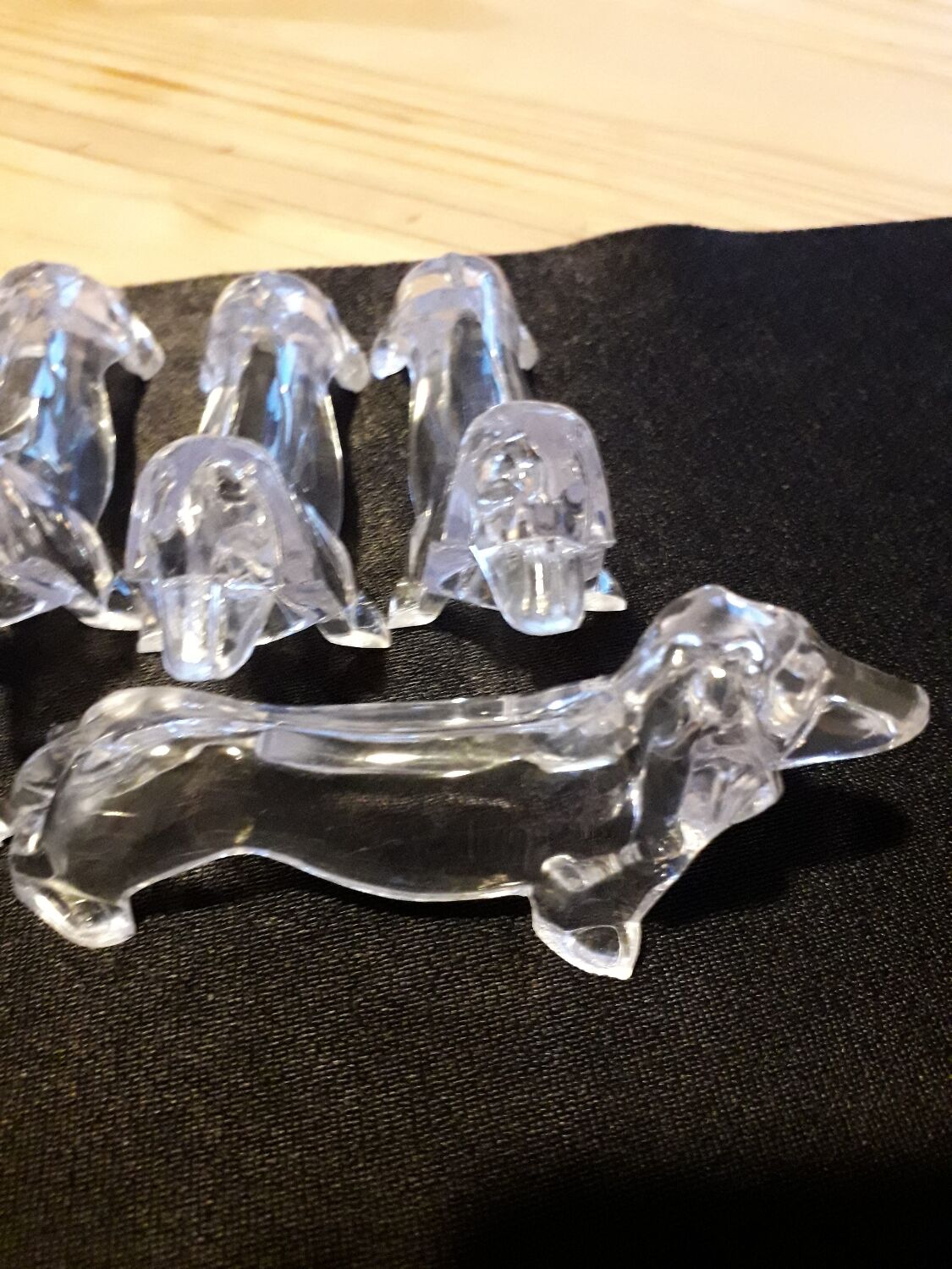 Vintage dachshund knife holder