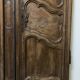 Pair of walnut doors