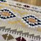 Tapis Kilim Vintage Pastel Fait Main