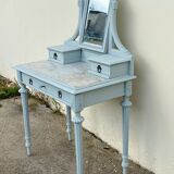 Louis XVI style dressing table with mirror