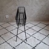 Metal indoor planter