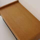Scandinavian wall-mounted bedside table or wall console, 1960s