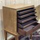 Oak office filing cabinet from the 1940s