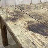 Coffee table in fir early XXth