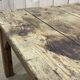 Table basse en sapin début XXème
