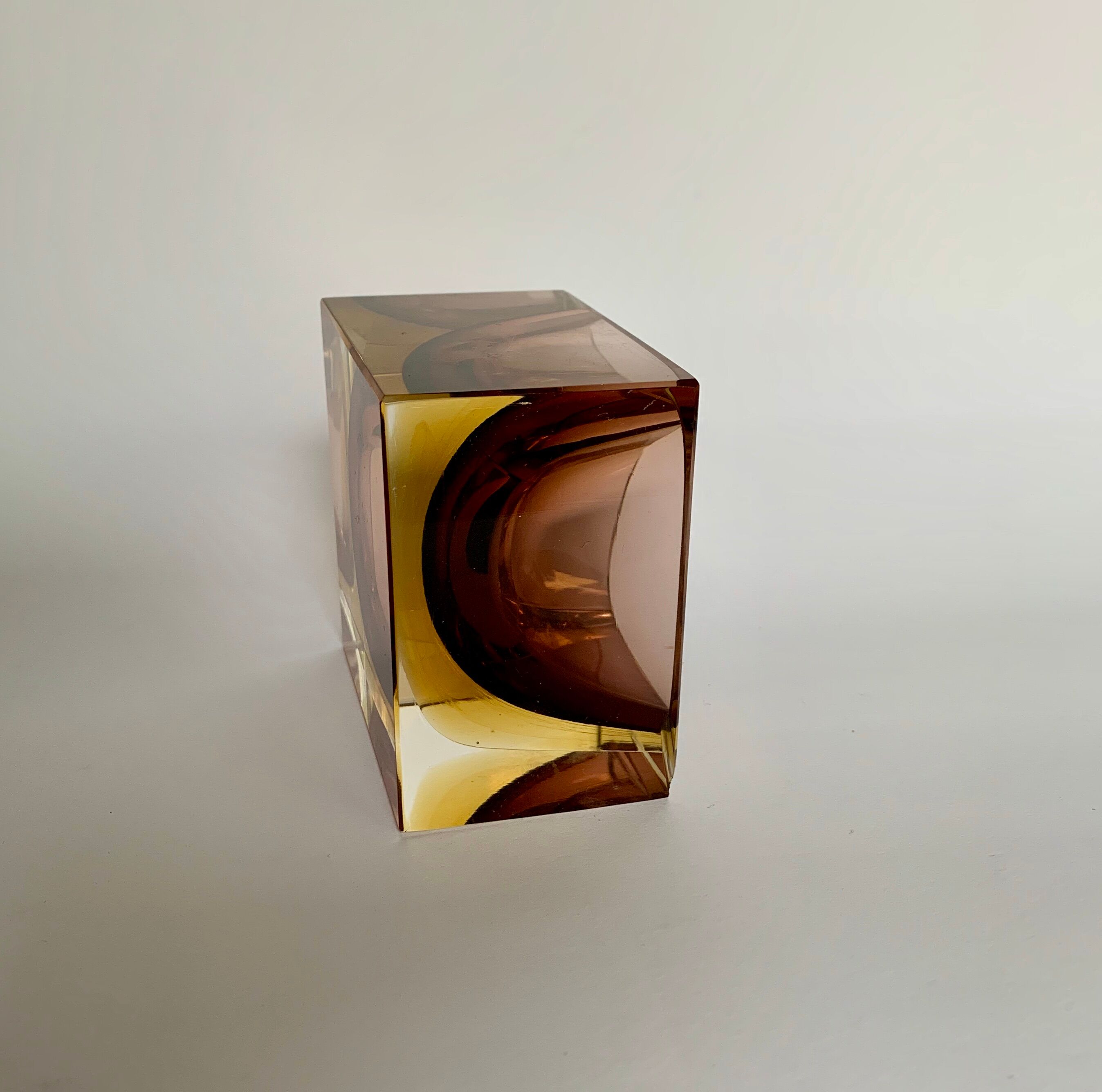 Ashtray by F. Poli for Murano, Italy, 1960s