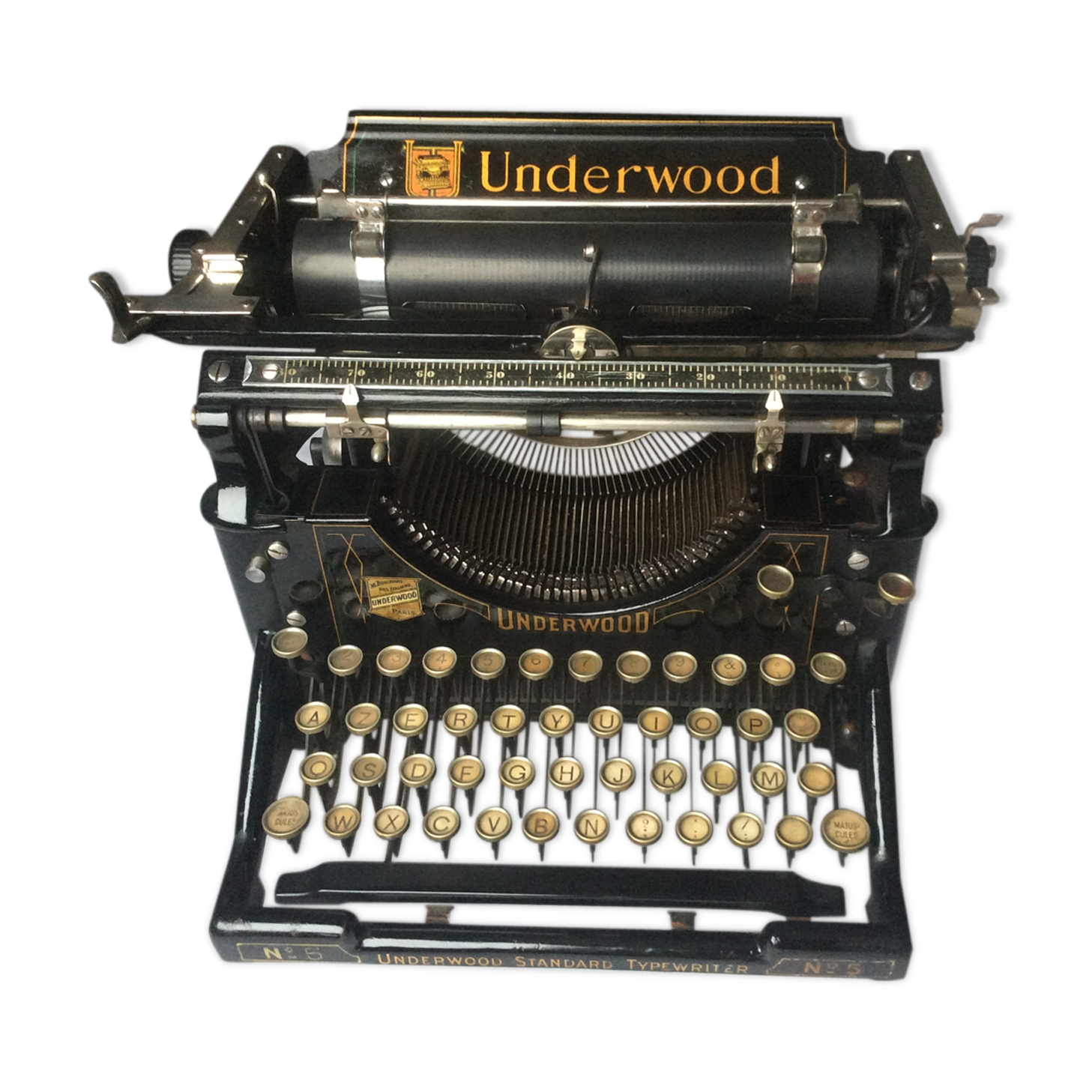 Old Underwood typewriter