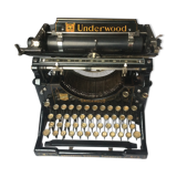Old Underwood typewriter