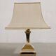 Solid brass lamp Aran model design Ciangiacomo, Italy circa 1970