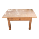Vintage pine farmhouse coffee table