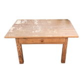 Vintage pine farmhouse coffee table