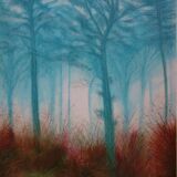 Daniel Gallais: Aurora Japan, original signed lithograph