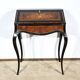 Blackened pearwood and amboyna sloping desk, Napoleon III period, mid-19th century