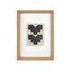 One-design painting on paper, dated and signed without frame