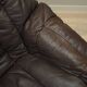 Leather swivel armchair, Danish design, 1960s, designer: H.W. Klein, manufa